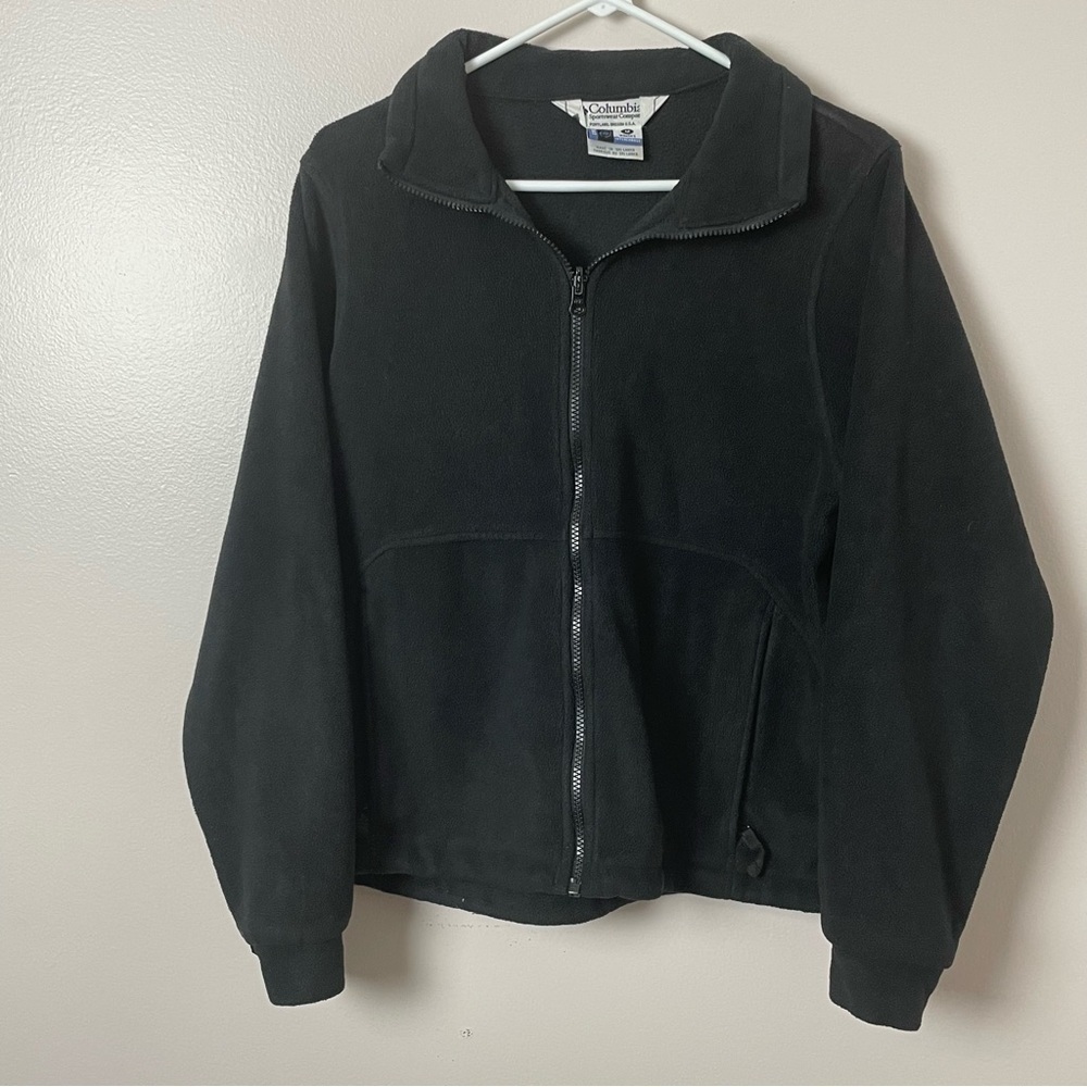 Columbia Interchange Fleece Jacket | Zip-Up | Size M | Black